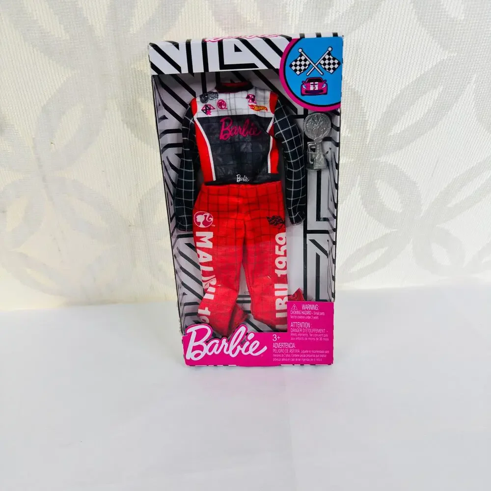 5 for $25| Barbie‎ Career Fashions Race Car Driver Outfit